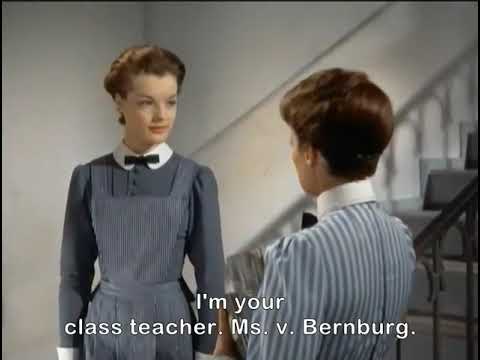 "Mädchen in Uniform" ("Girls in Uniform") - Lilli Palmer, Romy Schneider