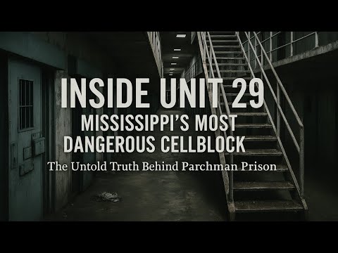 Inside Unit 29: Mississippi’s Most Dangerous Cellblock | The Untold Truth Behind Parchman Prison