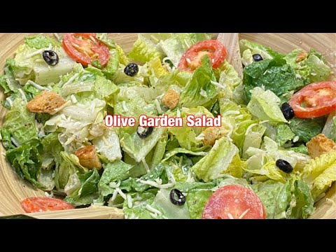 olive garden salad / salad recipe / italian salad /...