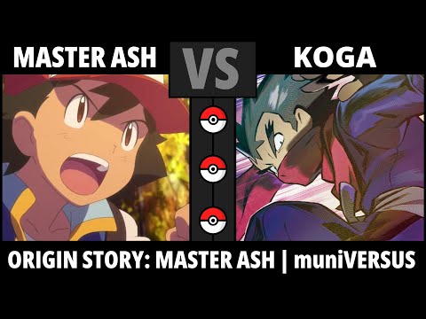MASTER ASH vs GYM LEADER KOGA | Origin Story: Master Ash - Chapter 5 | #muniVERSUS