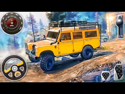 Offroad Cruiser Tough 4x4 SUV Jeep Drive GamePlay