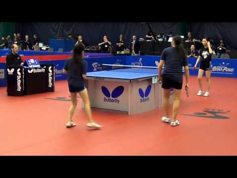 TMS 2014 College Table Tennis Championships - Women's Doubles Final