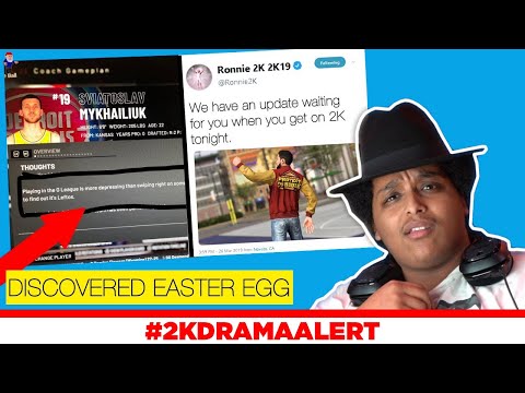 2K PLAYER DISCOVERS WEIRD EASTER EGG, NEW UPDATE SECRETLY RELEASED LAST NIGHT #2KDramaAlert Video