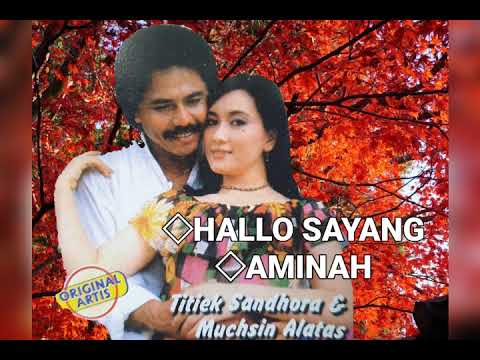 Titiek Sandhora & Muchsin - Hallo Sayang/Aminah (2 songs) - 1970 - band 4 Nada