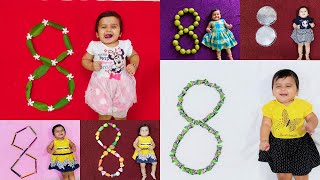 8 month baby photoshoot ideas at home,8th month baby photoshoot ideas,8 month birthday decoration