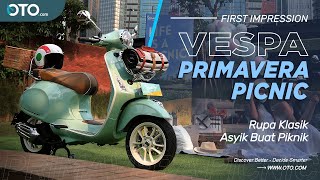 Vespa Primavera Picnic | Edisi Terbatas Bikin Piknik Makin Berkelas