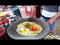 3 idiot Omelette Recipe - 3 layers of the Stuffs with Cheese & Cream ! Indian Street Food