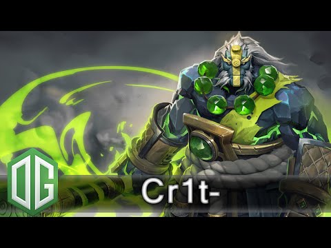 OG.Cr1t- Earth Spirit Gameplay - Ranked Match - OG Dota 2