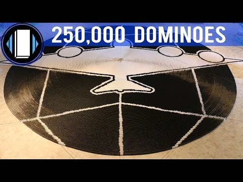 250,000 Dominoes - Incredible Science Machine: World Edition - VideoStudio