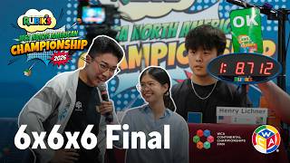 An Unexpected Ending | Rubik's WCA North American Championship 2026 6x6 Final