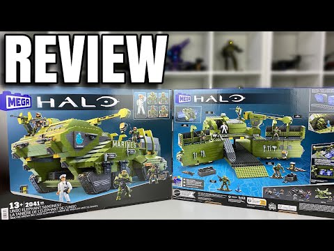 HALO MEGA - UNSC Elephant Sandnest set HHC44 REVIEW