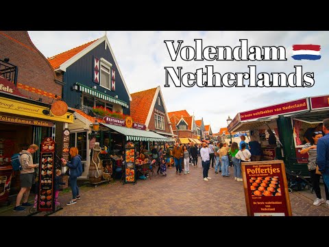 🇳🇱 Volendam, Netherlands: Dutch Village  in the List of Beautiful Places You Can’t Miss (Subtitles)