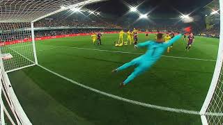 Lionel Messi Free Kick Goal vs Villarreal