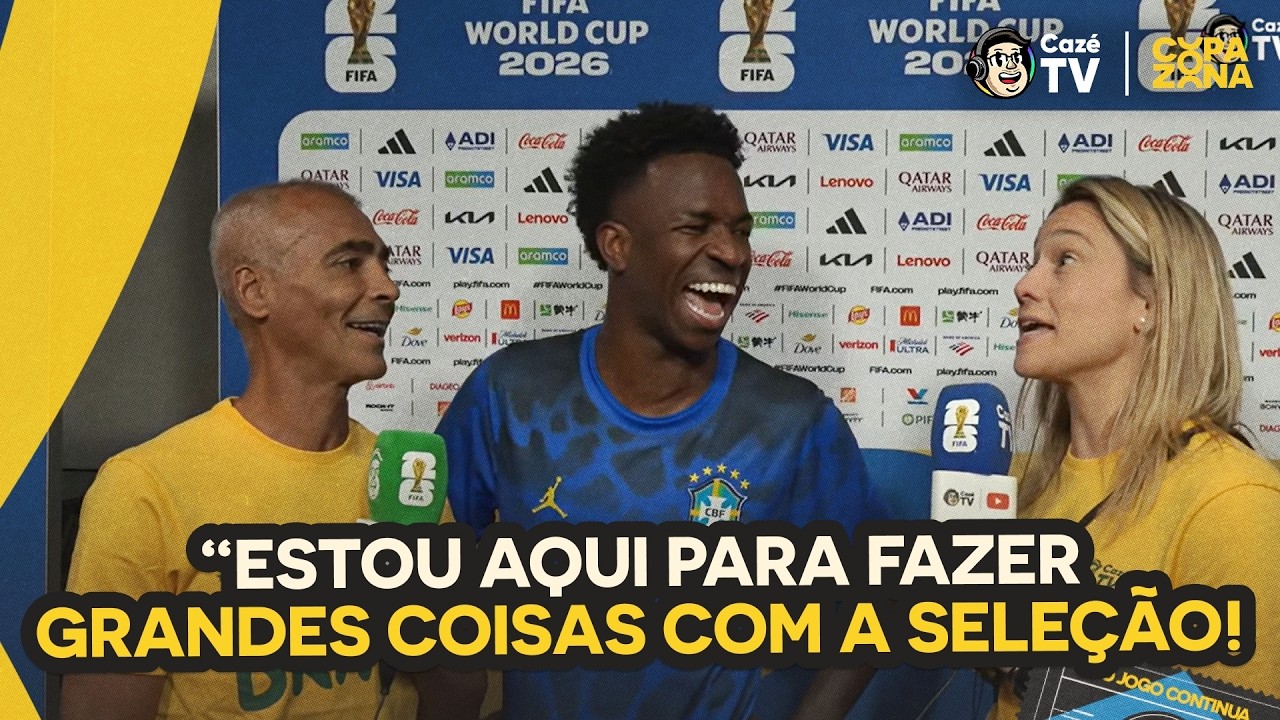 A COPA DELE? VINI JR TEM MAIS UMA GRANDE ATUAÇÃO PELA SELEÇÃO E DEDICA GOL A ALGUÉM ESPECIAL