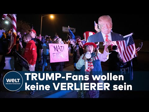 WELT THEMA: Verzweifelter Kampf ums Amt - Präsident Trumps Wahlbetrug-Behauptungen lösen Eklat aus