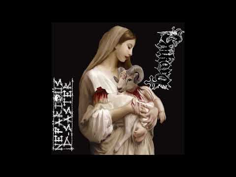 Nefärioüs D-saster / Chikara - The Birth of Antichrist Split [2021 Death / Crust / Raw Hardcore]