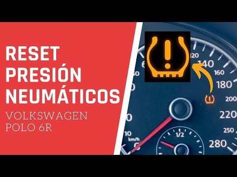 RESET PRESIÓN NEUMÁTICOS – Volkswagen Polo 6R (2009-2017)