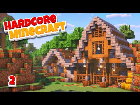 Cozy Animal Barn! Minecraft Hardcore Let's Play