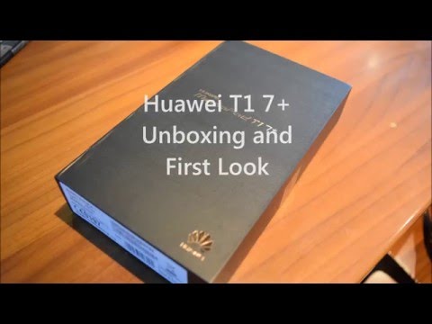 Huawei T1 7 Plus Unboxing & First Impressions
