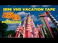 MAGIC KINGDOM 1996 RARE Disney World Footage Restored VHS Vacation Tape HD 60FPS