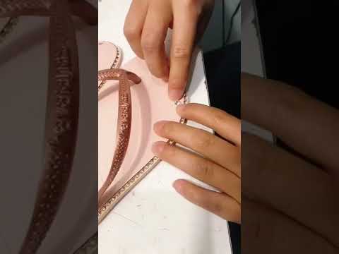 como transformar seu chinelo #havaianas #shorts #short #shortsvideo #2022 #2023 #trending #trend