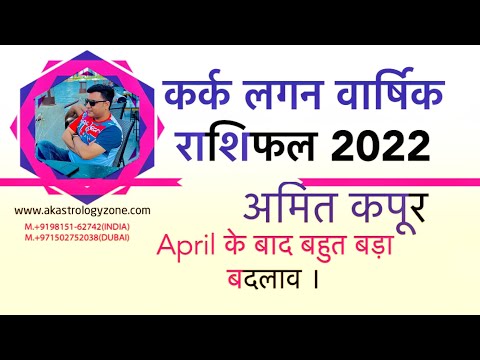 CANCER ASCENDANT HOROSCOPE-2022 | YEARLY PREDICTIONS-2022 [IN HINDI]