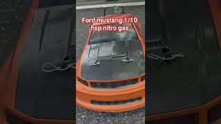 Ford mustang 1/10 hsp nitro gas #xemohinhdieukhien #rc #rccar #fordmustang