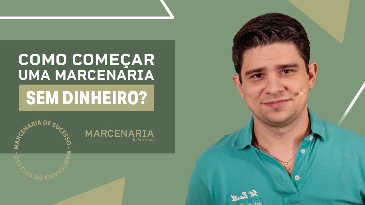 Como Começar a Marcenaria SEM Dinheiro?
