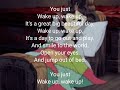 Lazytown Wake Up Lyrics