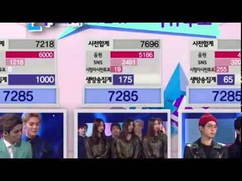 [이엑스아이디(EXID)] 위 아래 @인기가요 Inkigayo 150118