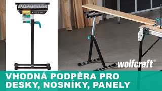 Multifunkční opěrný kozlík a podstavec Wolfcraft