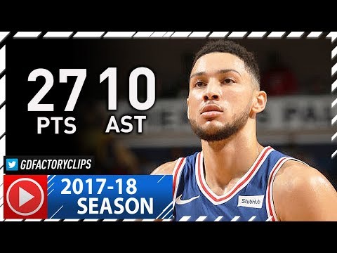 Ben Simmons Full Highlights vs Pelicans (2017.12.10) - 27 Pts, 10 Assists