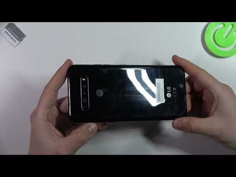 Checking Color of phone LG k41s / Black Color Presentation on LG k41s