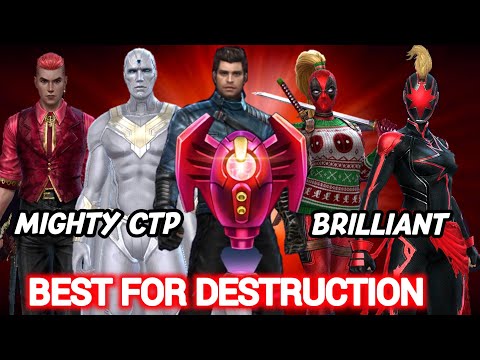 CTP Destruction | Kis kis ko de ? | Top Best Character For CTP Destruction MFF