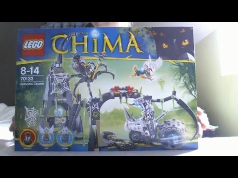 Vidéo LEGO Chima 70133 : La grotte de Spinlyn