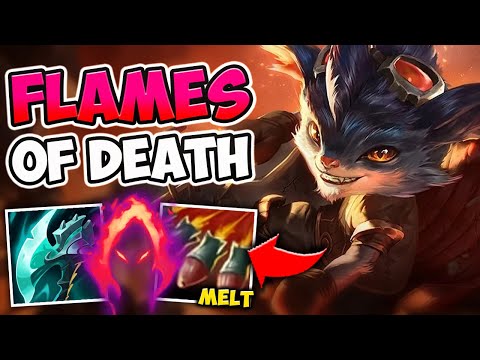 DOUBLE HARVEST RUMBLE DELETES EVERYONE IN SECONDS (FLAMES OF DEATH) - League of Legends