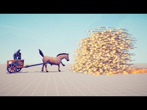 CHARIOT vs EVERY GOD - Totally Accurate Battle Simulator TABS