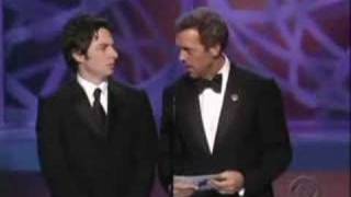 Hugh Laurie & Zack Braff aux Emmys