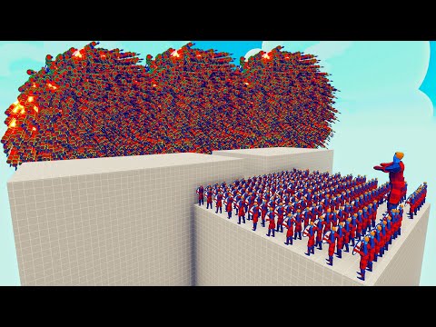 200x CAPTAIN AMERICA + 1x GIANT vs EVERY GOD - Totally Accurate Battle Simulator TABS