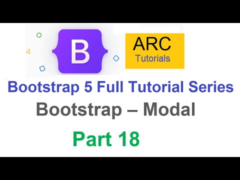 Bootstrap 5 Tutorial For Beginners 18 Bootstrap Modal Window Tutorial