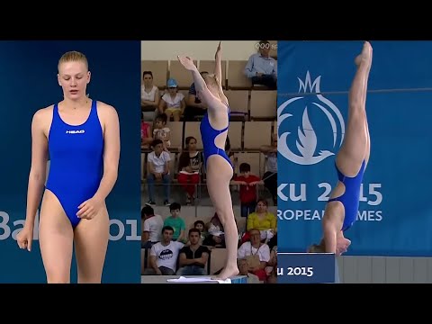 QQQsports - Fraenze Jahn from Germany - 10m Platform European Diving Championships - #diving