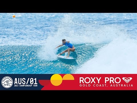 Wright vs. Van Dijk vs. Peterson - Roxy Pro Gold Coast 2017 Round Three, Heat 2
