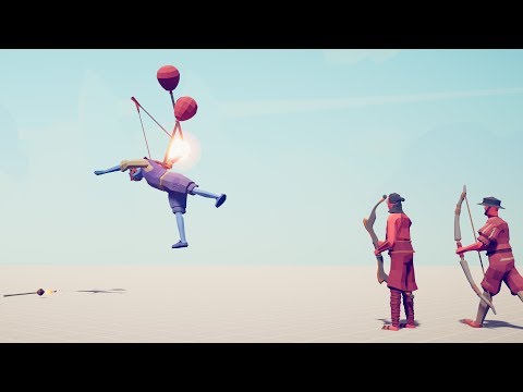 BALLOON & FIREWORK ARCHER vs EVERY UNIT - Totally Accurate Battle Simulator TABS