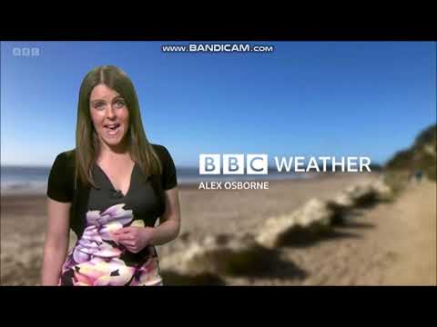 Alex Osbourne BBC One South Today weather February 26th 2022 in HD! - 60 FPS Better Quality