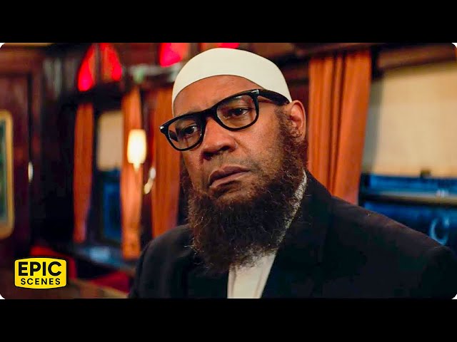 Robert McCall's brutal opening fight inside the moving train – The Equalizer 2