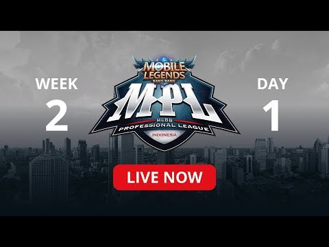 LIVE MPL ID - Regular Season, Week 2, Day 1 - RRQ VS Domino's