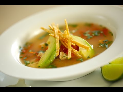Beth's Easy Tortilla Soup with Chicken and Lime Recipe | ENTERTAINING WITH BETH