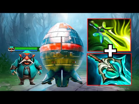 Insane Burst Damage Swift Blink Gyrocopter 33Kills Butterfly + Disperser Builds 1100GPM Carry Dota 2
