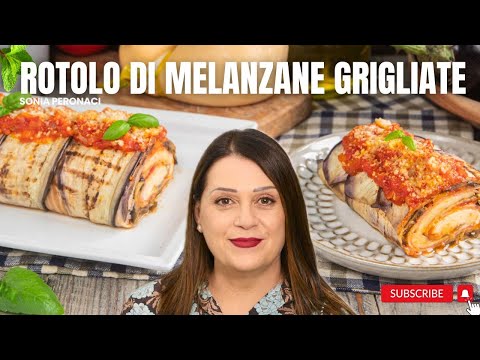 Rotolo di melanzane grigliate! Ricetta mediterranea semplice e da applausi!