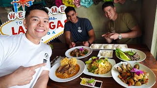 THAI Street Food FEAST In LAS VEGAS Chinatown!